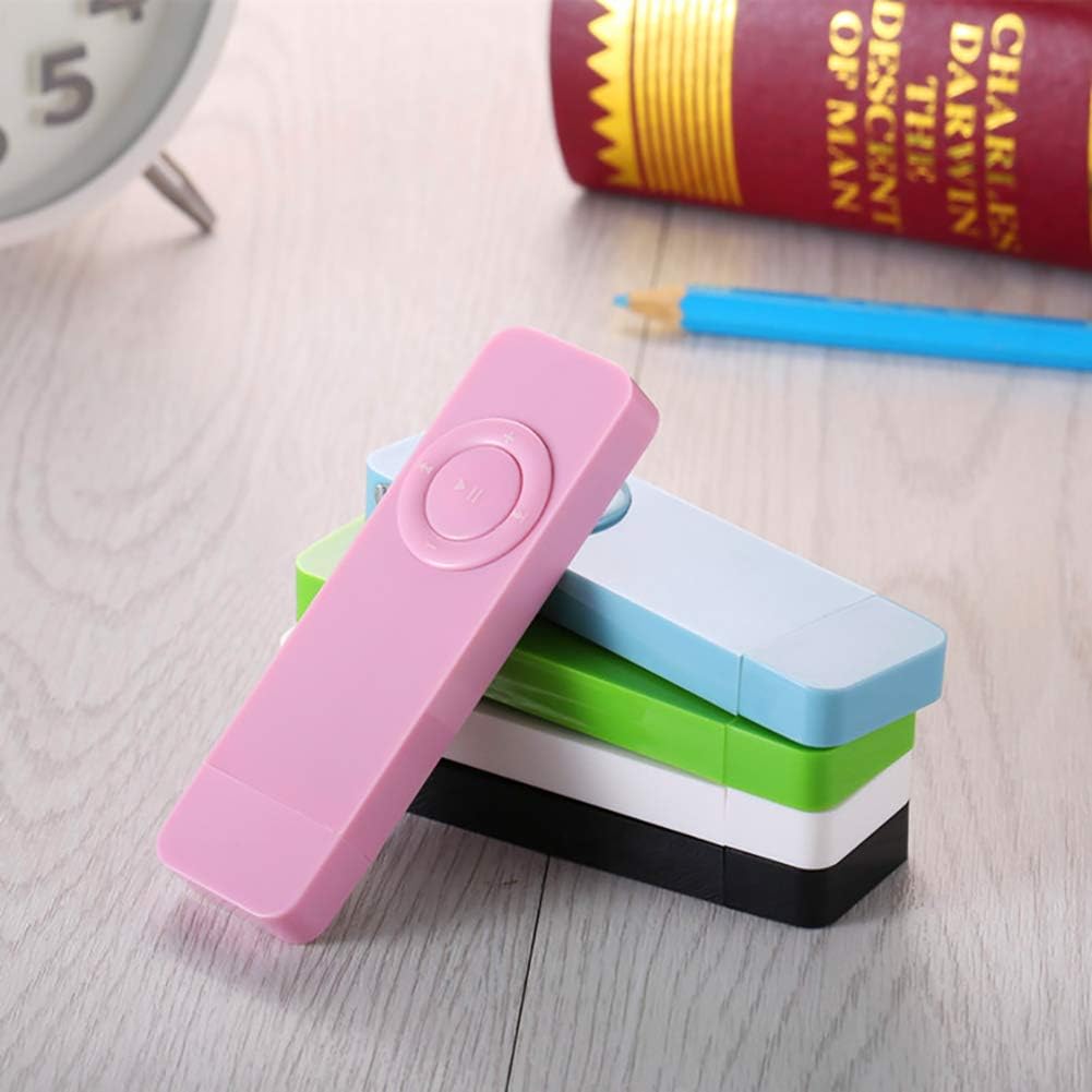 aqxreight MP3 MP3 Portable USB Sport U Disk Music Player Ultra Thin Design Lightweight Music Media Player for Workouts