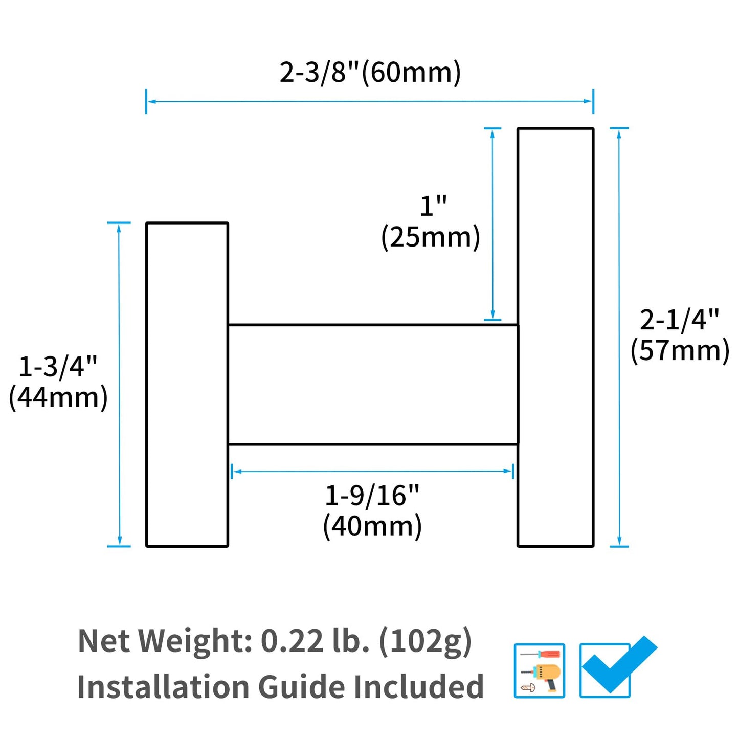 Angle Simple Bathroom Towel Hook, SUS304 Stainless Steel Single Shower Towel Hanger for Wall, Kitchen Cabinet Closet Coat Robe Holder Wall Mounted, Brushed Nickel