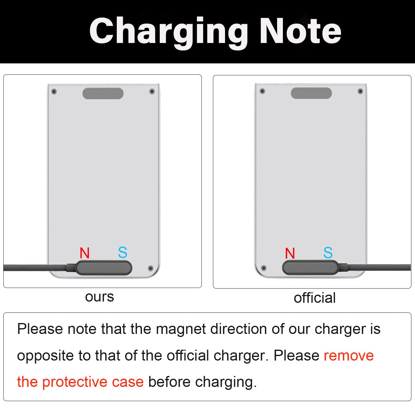 Xininyia 4 [2FT/2PACK] Compatible with PLAUD Note AI Vioce Recorder Charger, Pin Magnetic USB Charger Charging Cable
