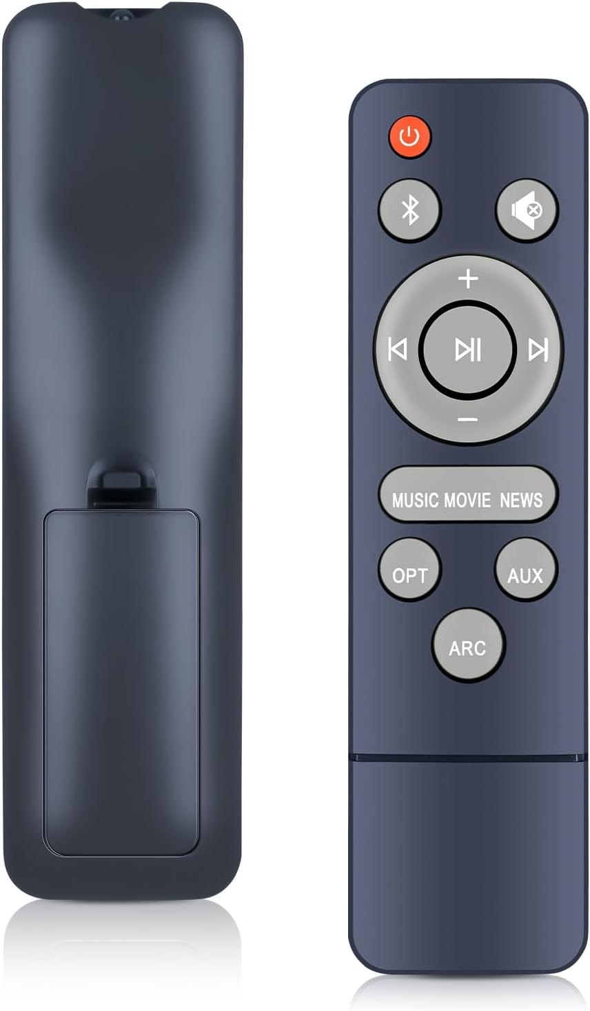 WDZP KY-8000 KY-2023, ky2020D New Soundbar Remote Control Replacement for Assistrust HoYLluDLL Sound bar