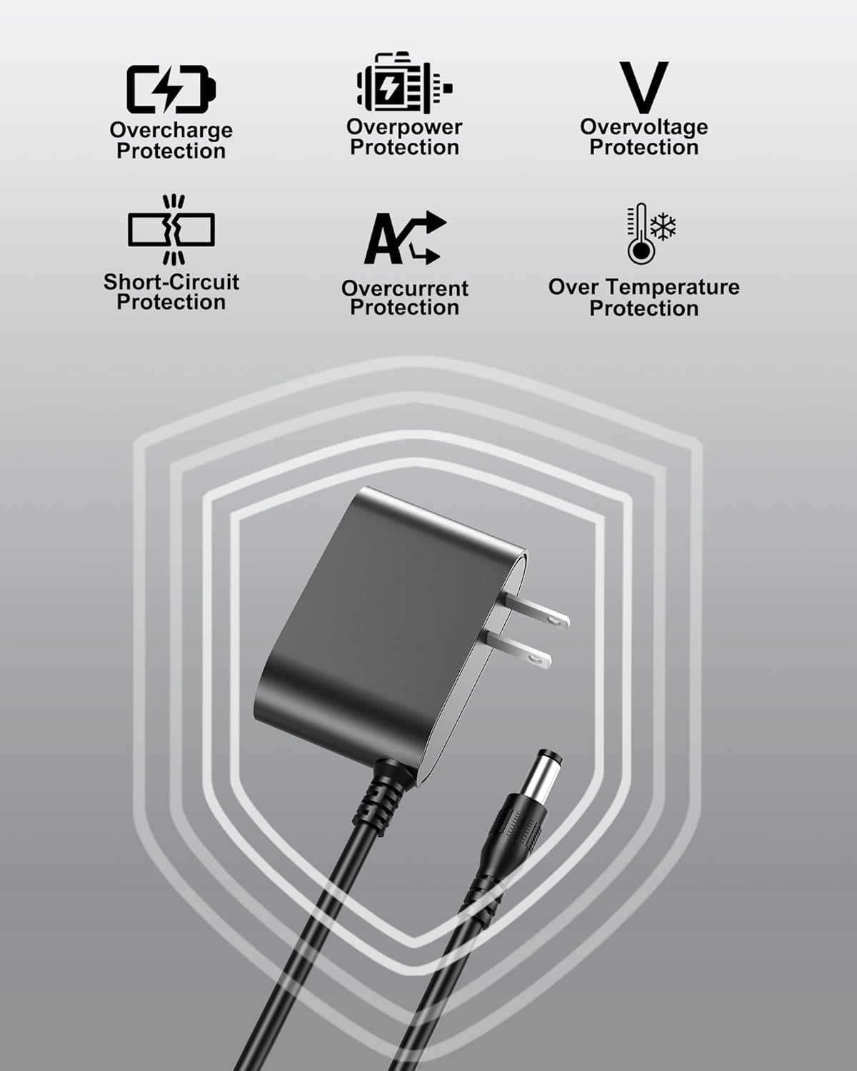 vhbw 26V 2 3 A10 A11 S3 S2 S3 S5 YLS0241A-T260080 Charger Replacement for TINECO Cordless Vacuum for TINECO IFLOOR