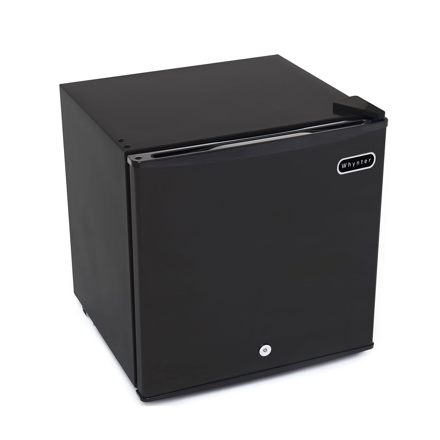 Whynter Upright Small Freezer Mini Freezer with Lock for Bedrooms, Dorms, Garages, Offices CUF-110B, Black Energy Star, 1.1 Cu Ft