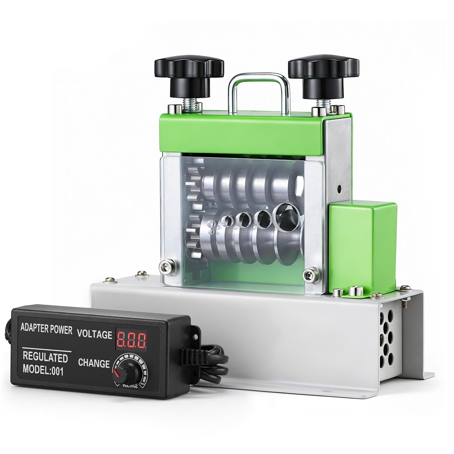Electric Wire Stripping Machine and Cordless Turbo Air Blower Combo: Scrap Recycling & Complete Garage/Car Cleaning Task Efficiently