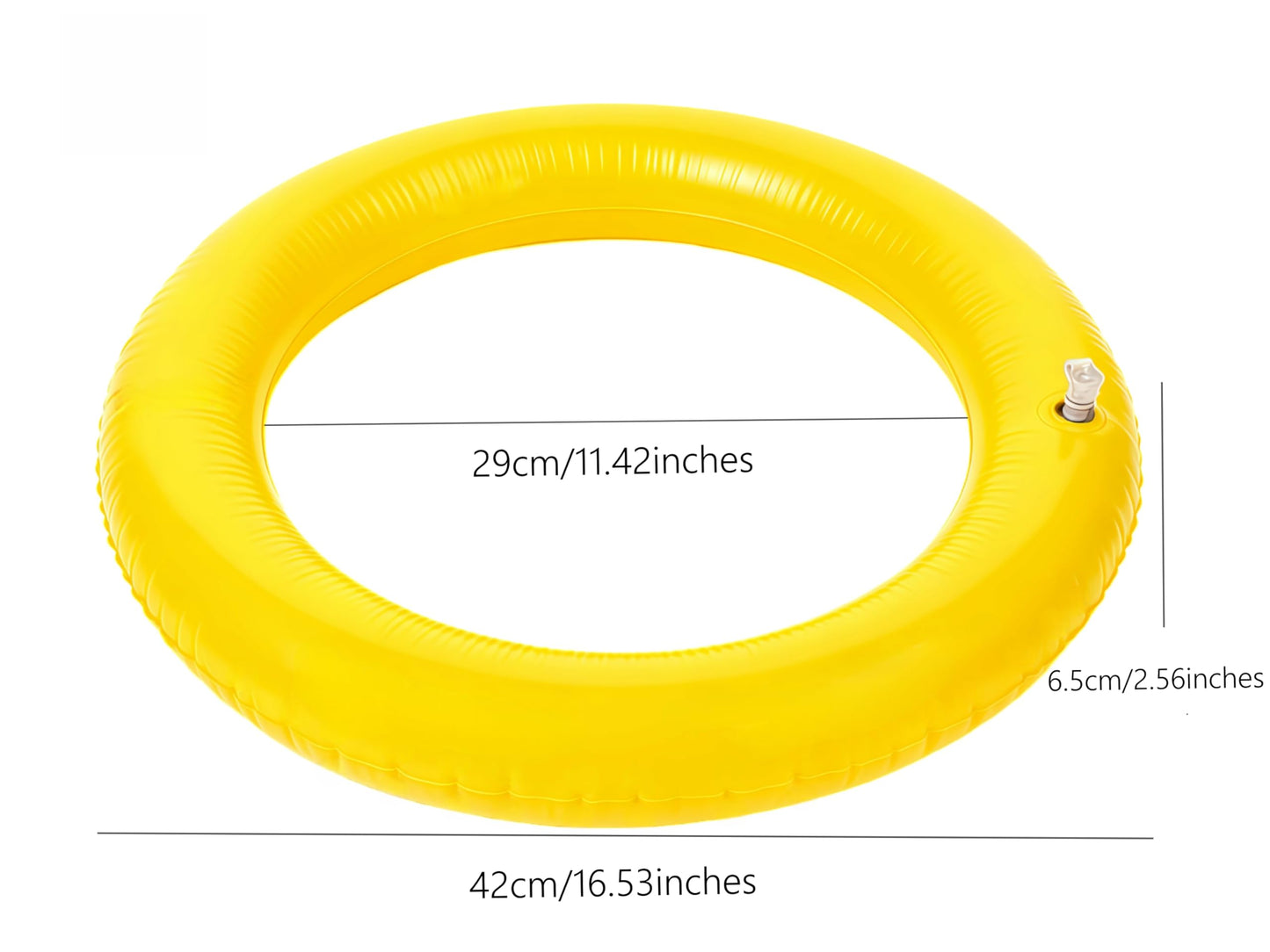 IRUZJZC Yoga Ball stabilizer Base with Anti Slip Ring - Used for Home Gyms and Offices, PVC Fitness Ball Holder with Anti Slip Stability and Enhanced Safety (Yellow)