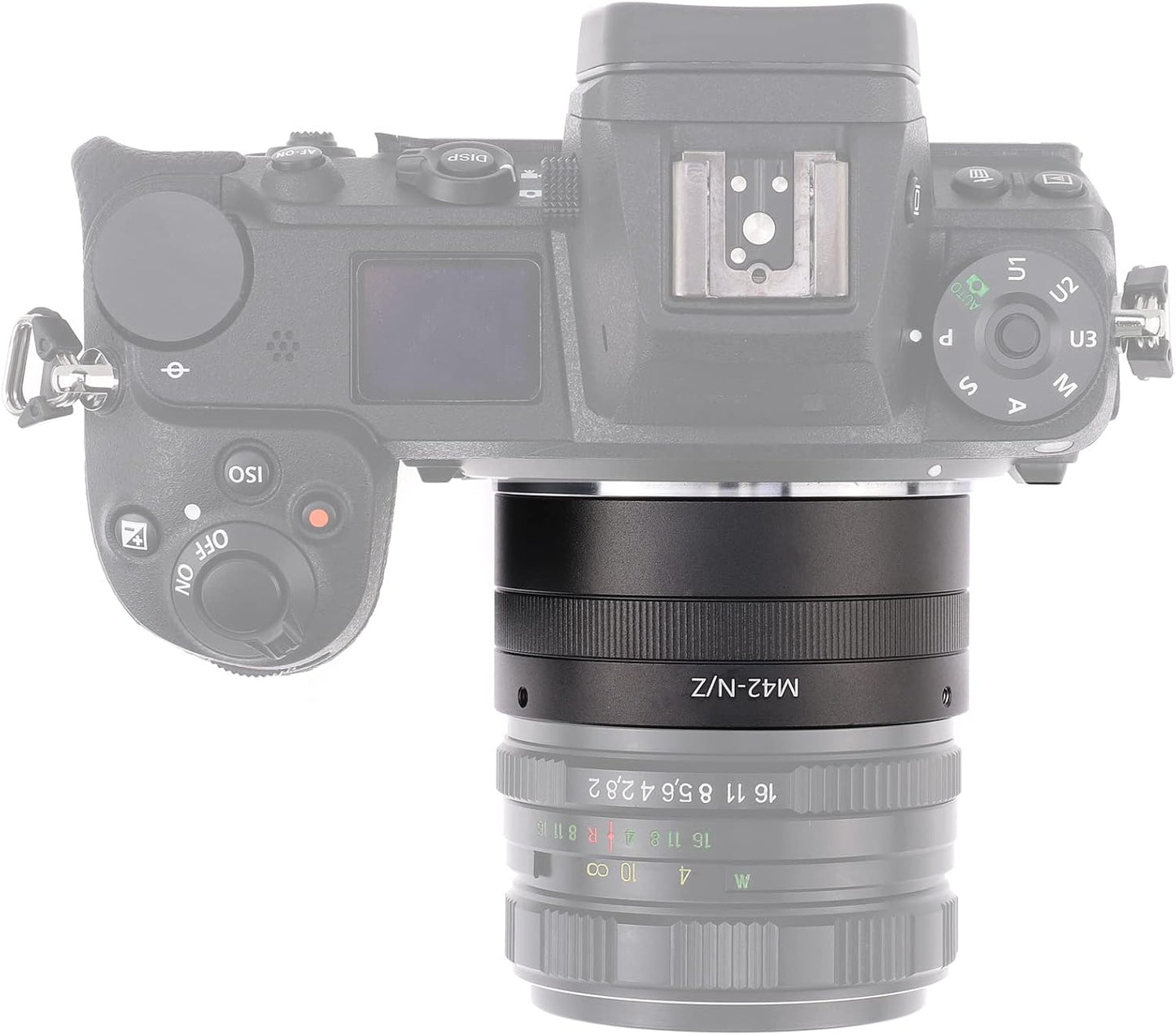 FocusFoto M42 42mm Z5 Z6 Z7 Z30 Z50 Z6II Z7II Z8 Z9 Adapter Ring for Screw Mount Lens to Z-Mount Mirrorless Camera