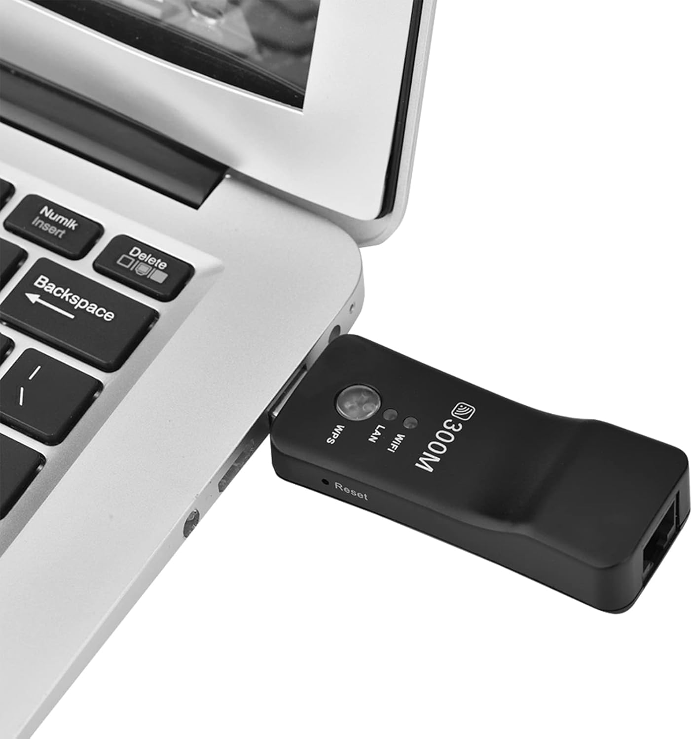 Bewinner 300M USB Repeater - Mini USB Repeater Signal Amplifier, Smart TV Network Adapter AP Booster, USB Powered High
