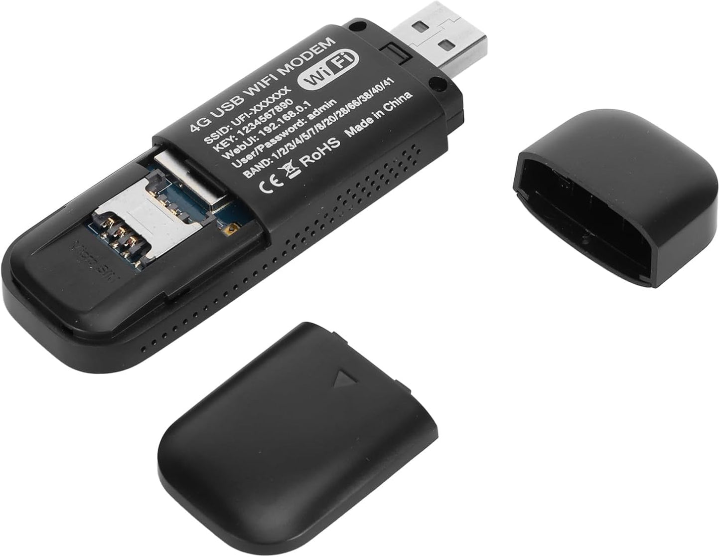 VBESTLIFE 4G 150Mbps 8 LTE USB WiFi Dongle, Mobile Hotspot Router, High Speed Users Sharing Portable Modem Device