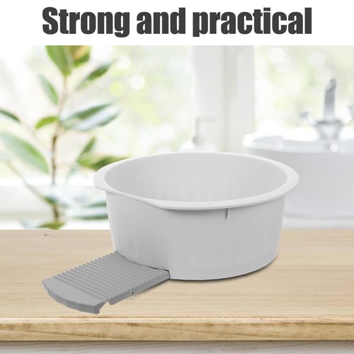 1 Set Washtub for Laundry Newborn Clothes Basin Washboard Laundry Basin Washboard Wash Board and Basin Kit Washboard for Hand Washing Baby Clothes Plastic Washtub Washboard