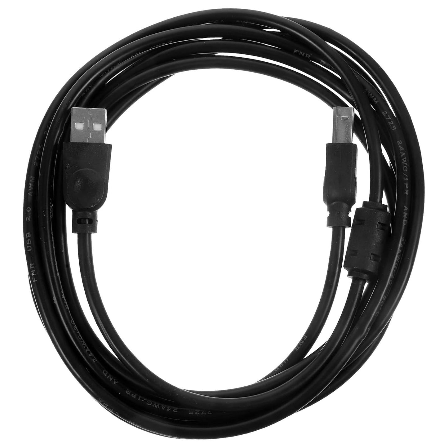 2.0 3 OSALADI USB Printer Cable Meter for Computer Copier Scanner, Black USB Cable for Office Home Printing Machine