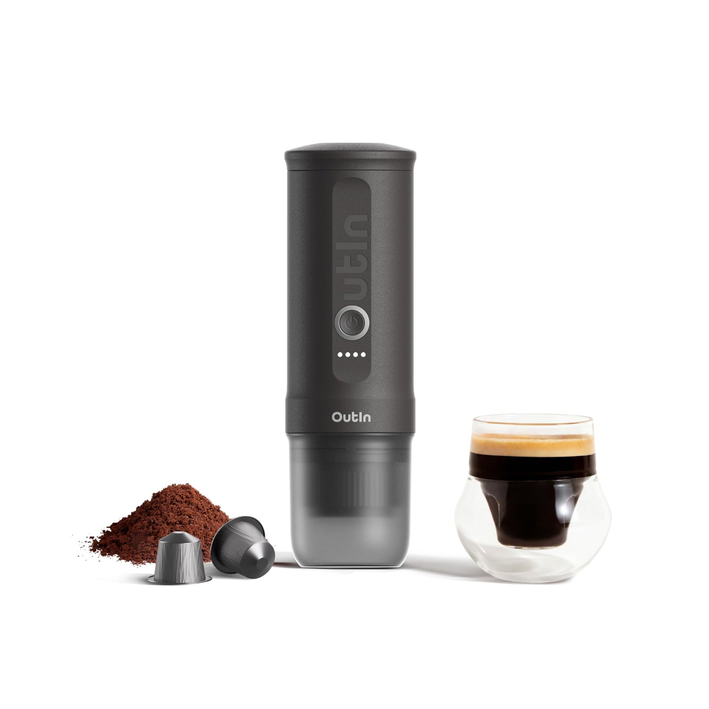 OutIn Nano Complete set Portable Espresso Machine with Double Shot Accessorries