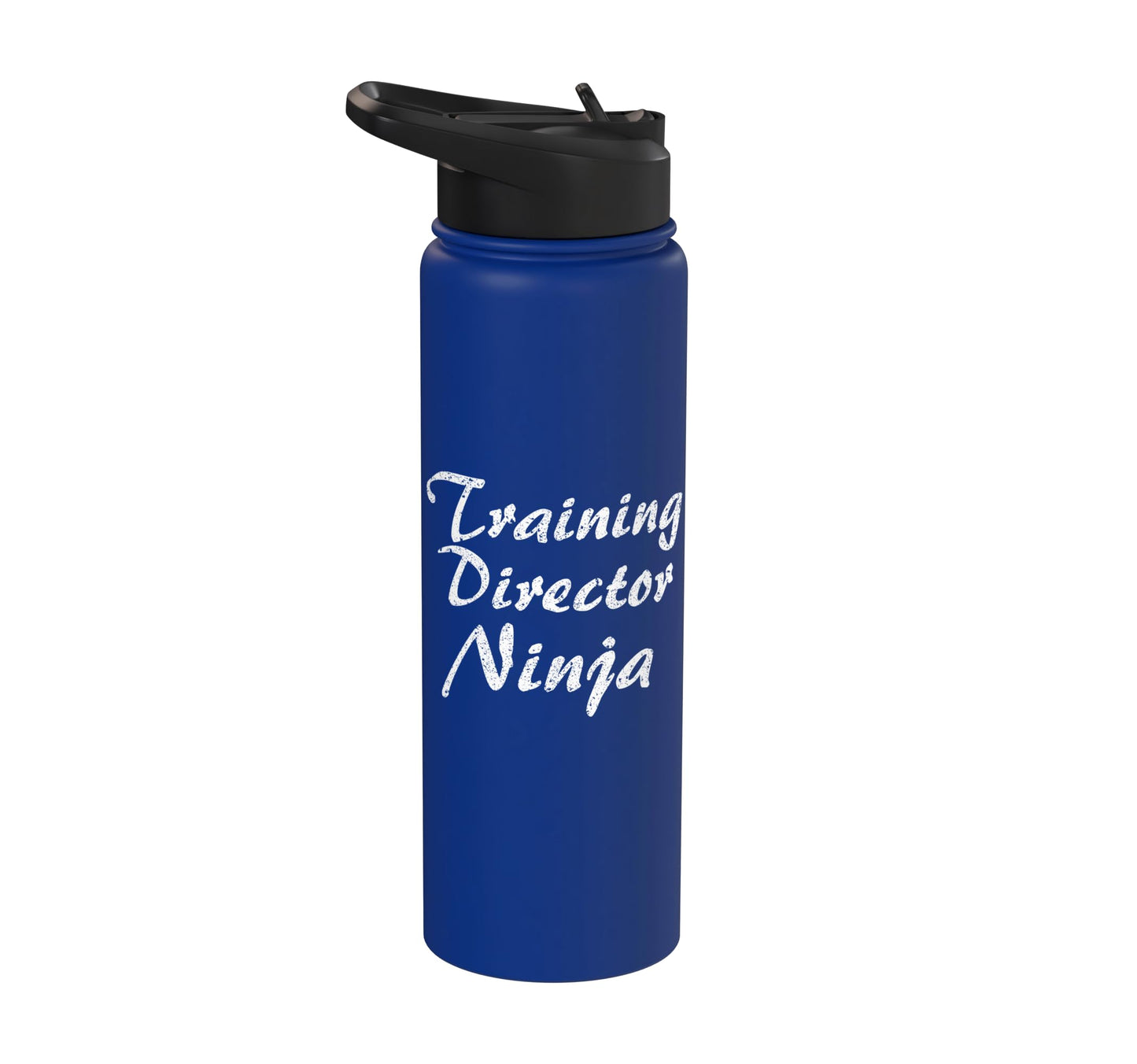 Training Director Tshirt Job Occupation Funny Work Stainless Steel Insulated Water Bottle