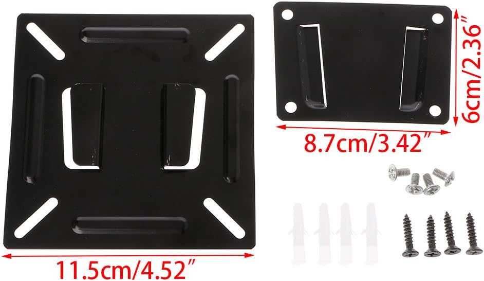 APGLSXY 14-24" Universal Wall Mount TV Stand Cradle Applicable for Home & Business TVs