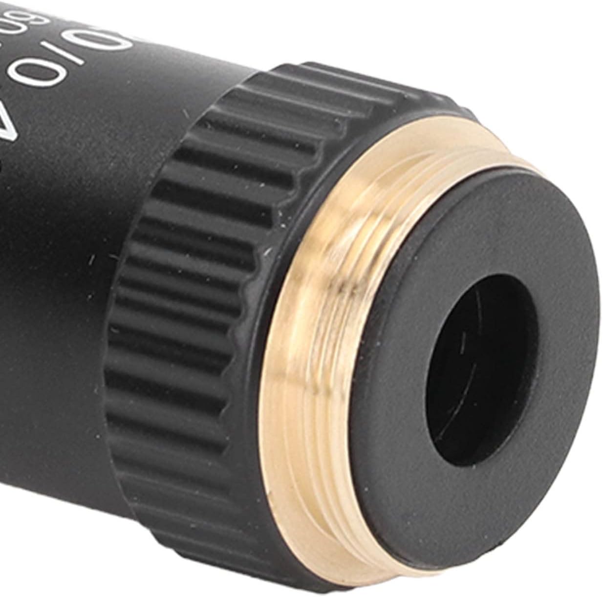 FILFEEL 20X 0.40 Microscope Objective Lens, Brass Chrome Plated Achromatic Objective, Spring Device, Numerical