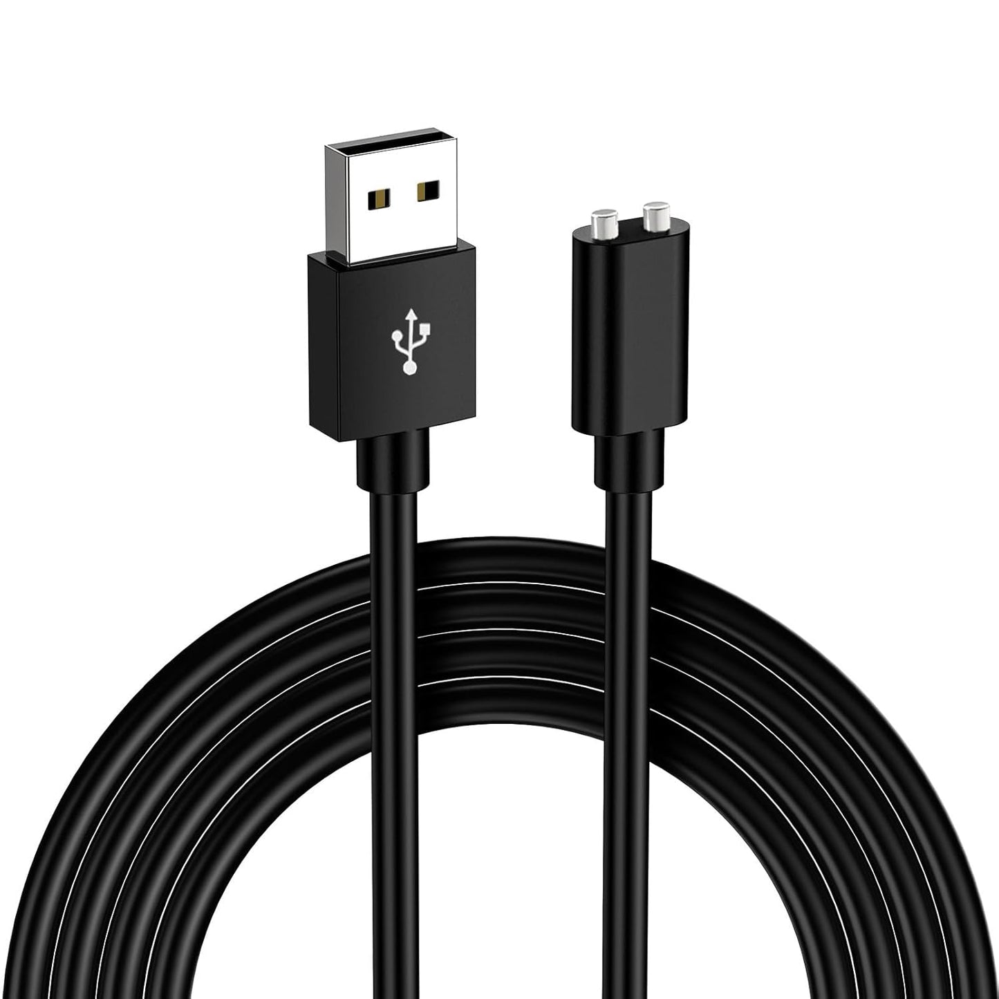 Vebaisa 5mm 2.7ft Cleanser-2 Magnetic USB DC Charger Cable, Replacement Charging Cord for Rechargeable Toys, Electric