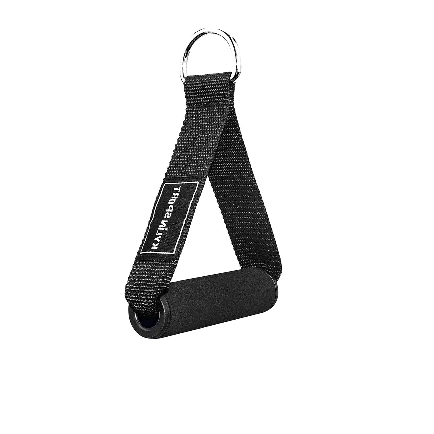 KYLIN SPORT 1 Pair of Resistance Bands Exercise Handles for Gym Heavy Duty Nylon Straps Foam Handles Replacement Fitness Equipment
