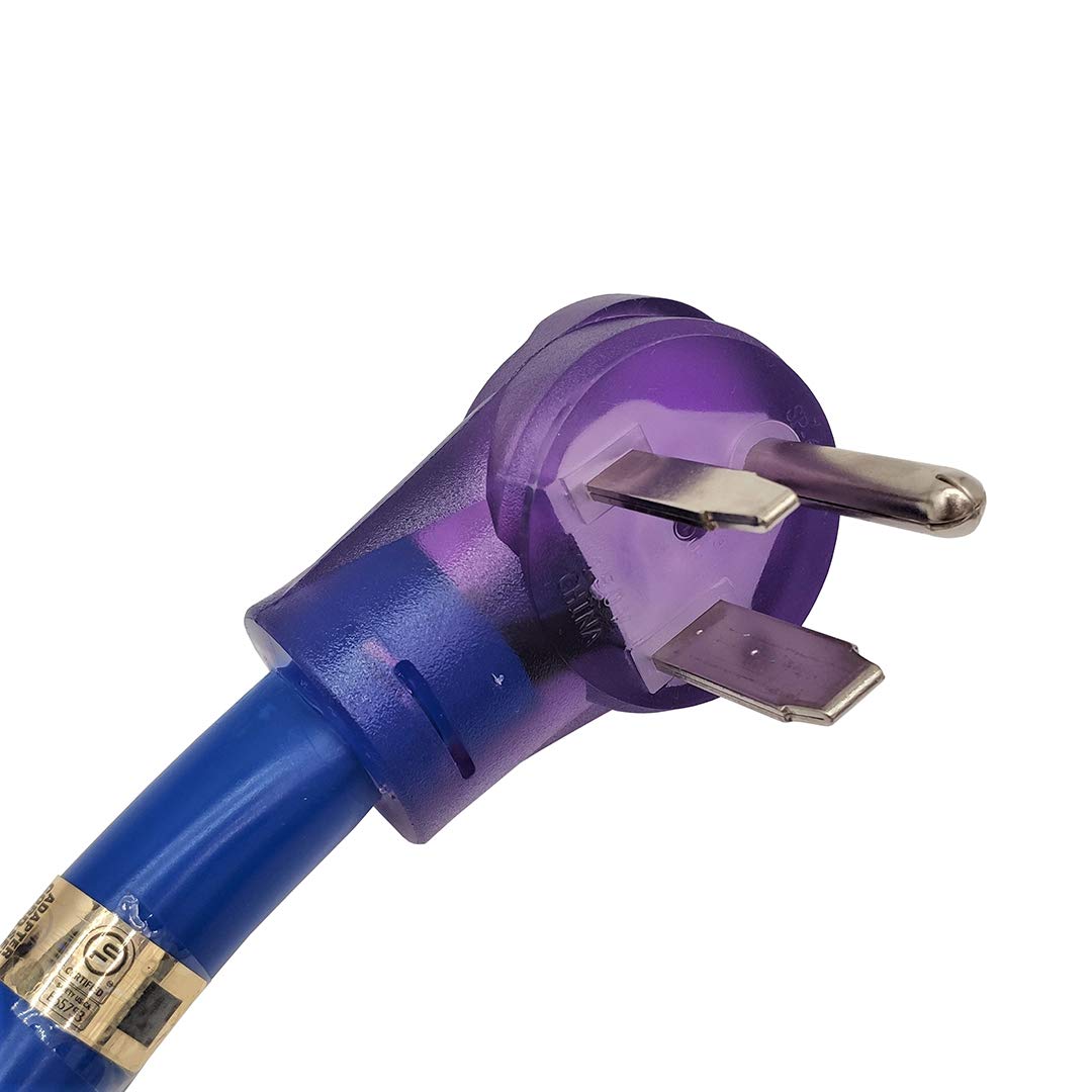 Parkworld Welder Extension Cord NEMA 6-50 Extension Cord, 6-50P to 6-50R STW 8AWG/3C for 40 Amp 250 Volt (50FT)