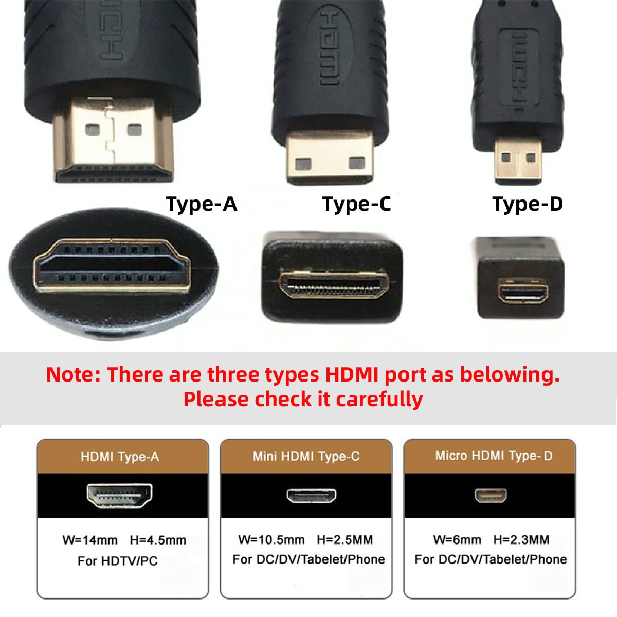 CY 90 FPVHDMI Micro HDMI Type D Male Up Angled Degree for FPV HDTV Multicopter Aerial Photography