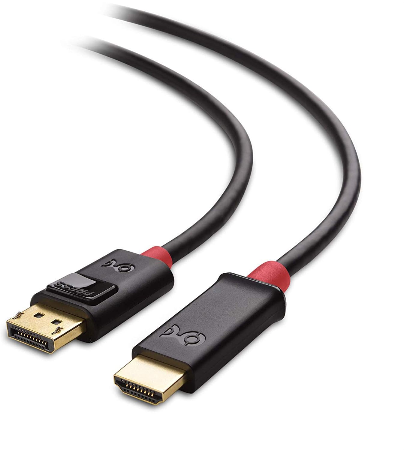 4K 10ft, Cable Matters Unidirectional DisplayPort to HDMI Cable - Gold-Plated DP to HDMI Cable, Display Port