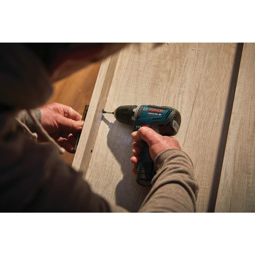 Bosch GXL12V-220B22 12V Max 2-Tool Combo Kit with 3/8 In. Drill/Driver, 1/4 In. Hex Impact Driver and (2) 2.0 Ah Batteries
