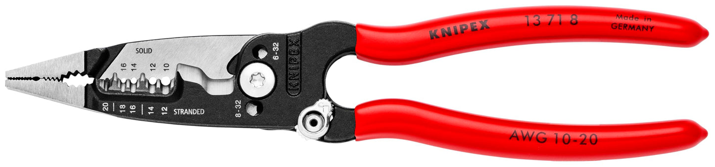 KNIPEX Tools 9K 00 80 150 US 5 Pc Core Pliers Set in Tool Roll