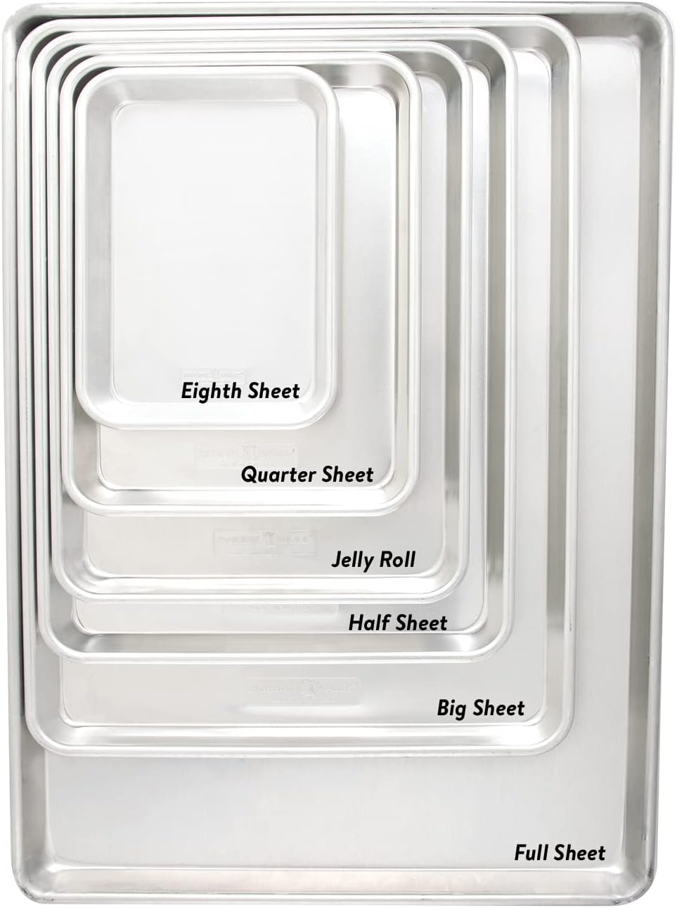 Nordic Ware Extra Large Baking Set - 21 x 15 Inch Aluminum Pans | Commercial Quality, USA Made, 2-Pack