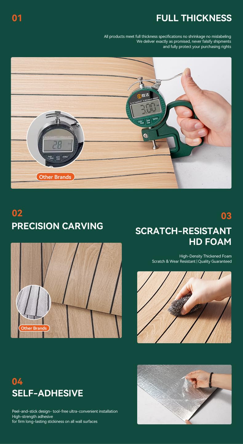 WaveSpace Self-Adhesive PVC Slat Wall Panels, Peel and Stick Wood Panels 118"x15.75", Thick Faux Black Oak Wood Grain Wallpaper Panels 3D Soundproof Wall & Ceiling Panels Decorativos para Pared