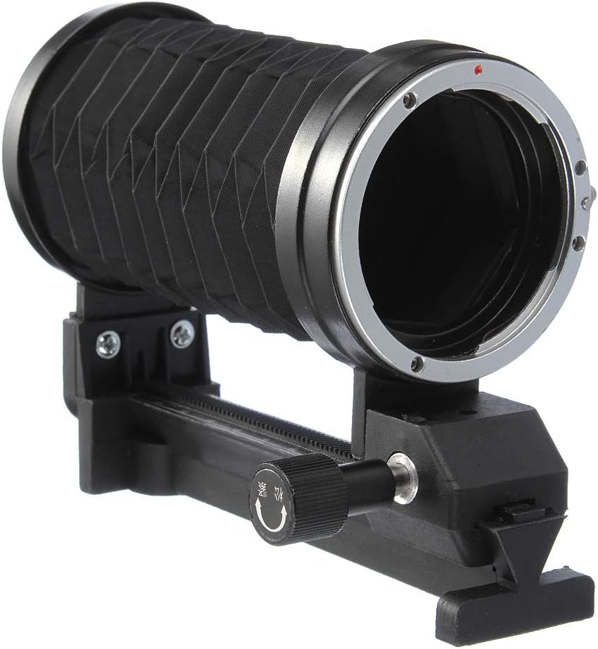 Runshuangyu 5DIII 70D 700D 1100D Extension Tube Macro Lens Bellow for Canon EOS EF Camera DSLR and More, for Digital