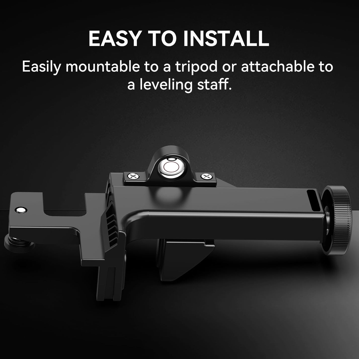312890112 Holder 6 Laser Receiver Bracket for LS-50B,LS-70A,LS-70B,LS-70C,LS-80A,LS-80B,LS-80G,LS-80L,LS-80X,LS-90,LS-B10,LS-B10W,LS-B20,LS-B20W,RD-100W,LR200,LR300,LR300X and PA 350 Laser Level