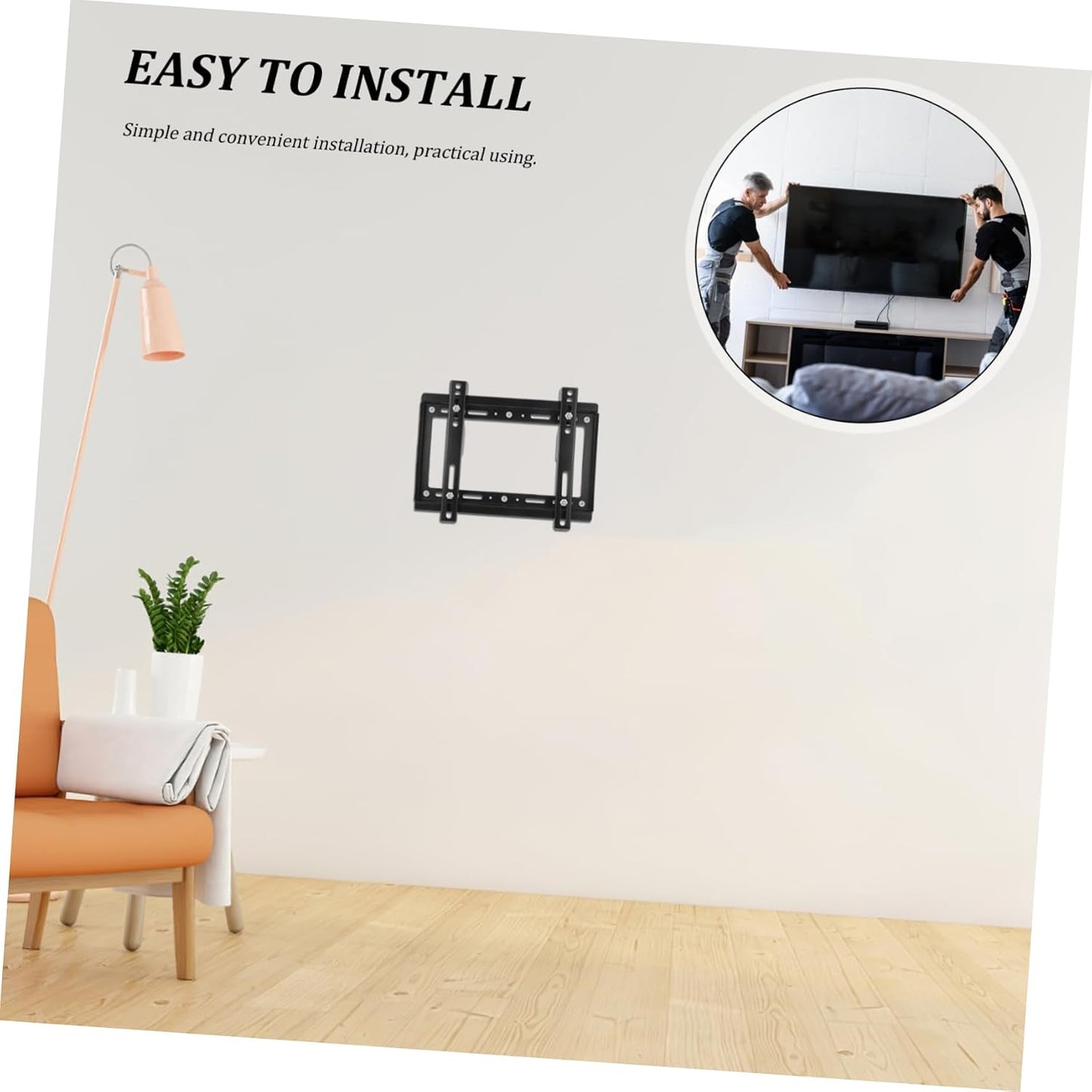 Cabilock Adjustable TV Stand Legs - Complete Mounting Kit for Wall-Mounted Screens