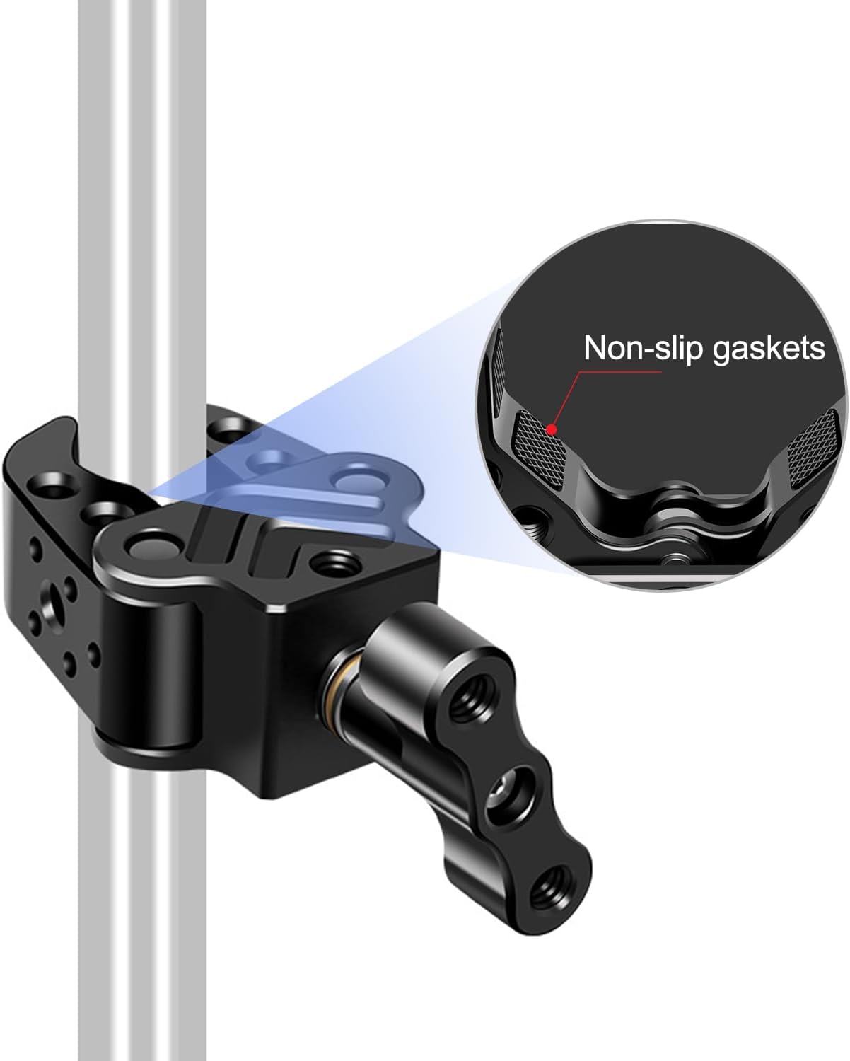 Anntery Arms-A030 Camera Super Clamp Mount Standard Metal Stud for Photography Studio Video Lighting Camera Crab Plier