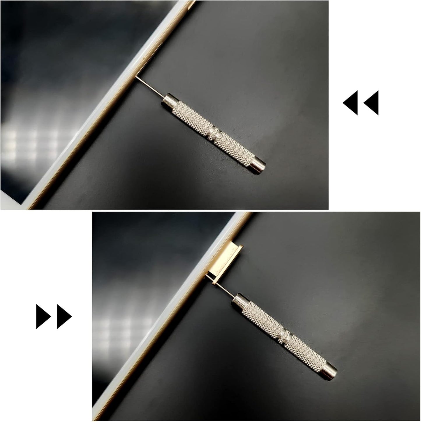 3pcs BlingKingdom SIM Card Tray Eject Pin Tools Removal Tool Ejector Pin Needle for All Models iPhone, iPods and iPad