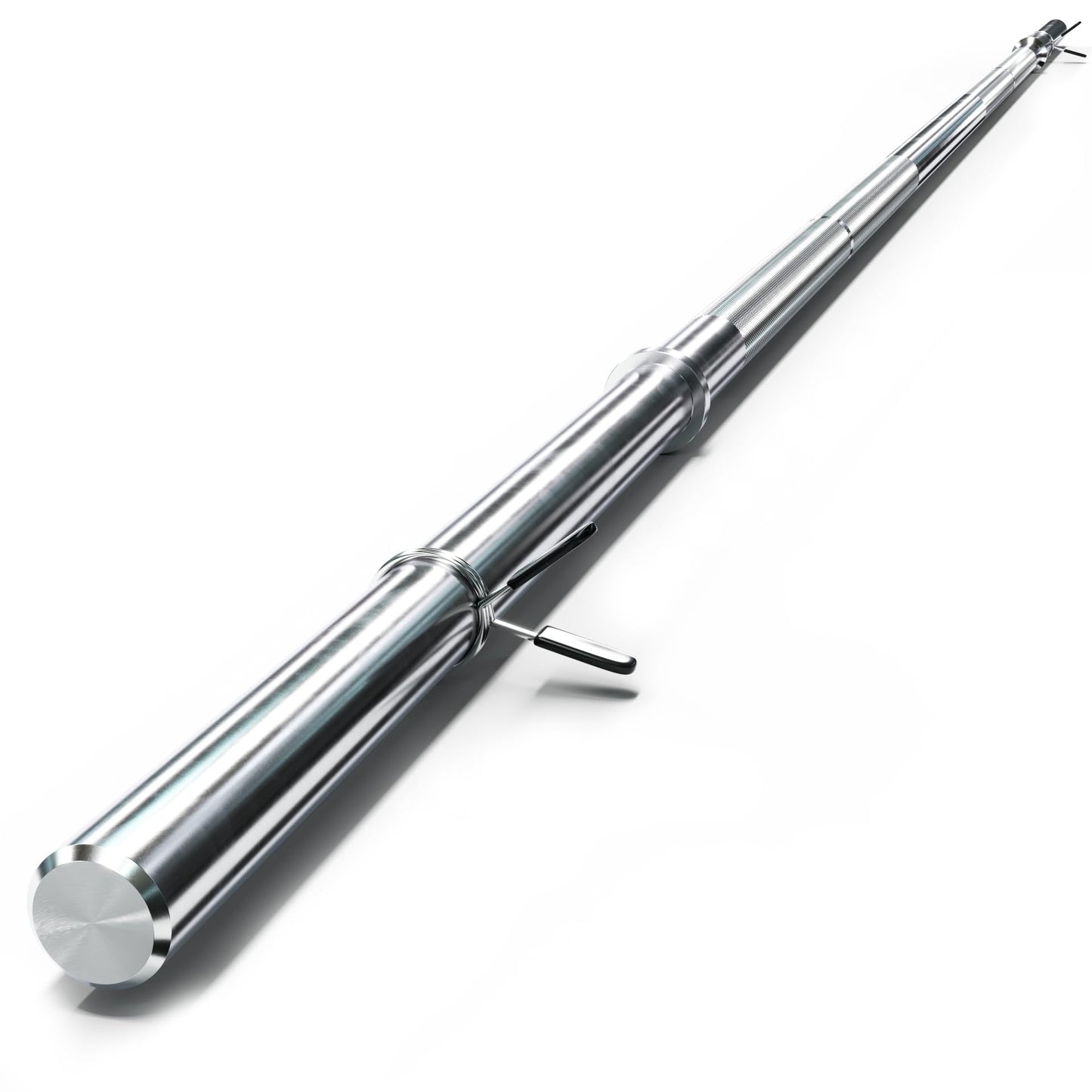 Synergee 1" Olympic Barbell Standard Weightlifting Barbell. 7-foot Bar Weighing 8.5 KG/18.7LB. Compatible with 1”-Opening Plates.