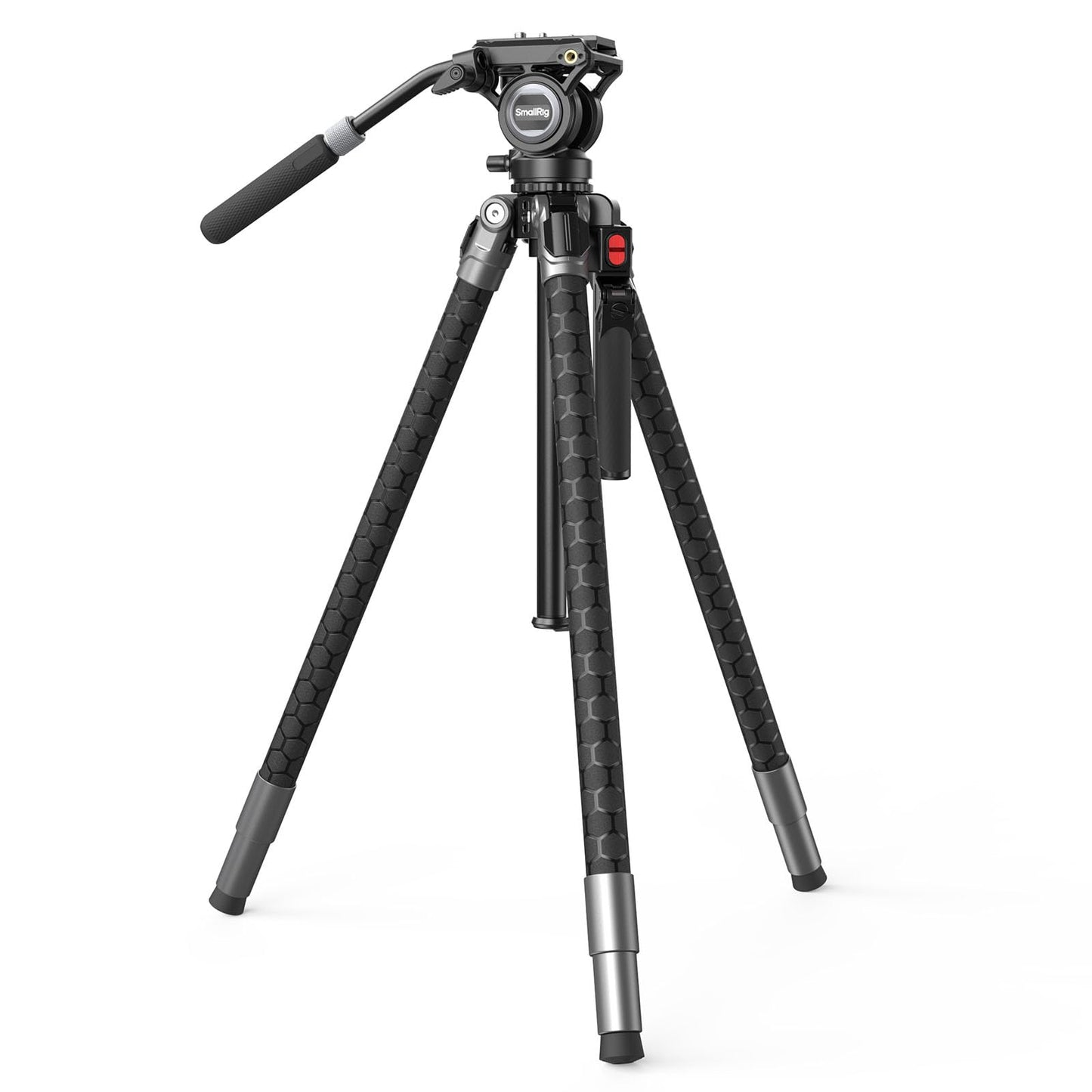 SMALLRIG x Potato Jet TRIBEX SE Hydraulic Aluminum Camera Tripod, with Video Fluid Head, 6kg/13.2lb Load, Max Height 166cm, Professional Video Tripod for Interviews/Wedding/Landscape - 5305