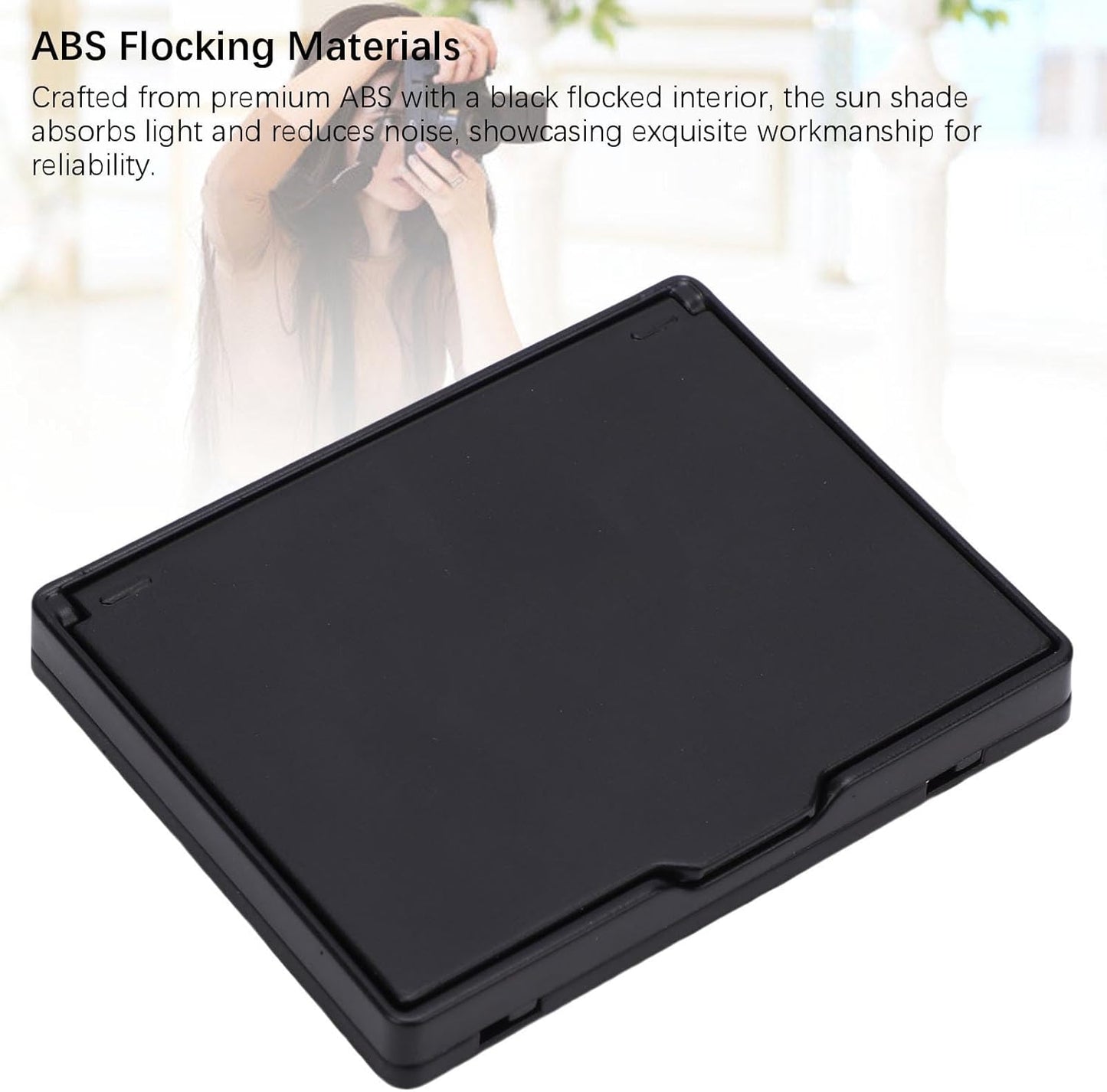 3.2 Inch 3.2 inch Bewinner Camera LCD Screen Hood for Universal LCD Screens Cameras, Camera Foldable Sun Shade Cover