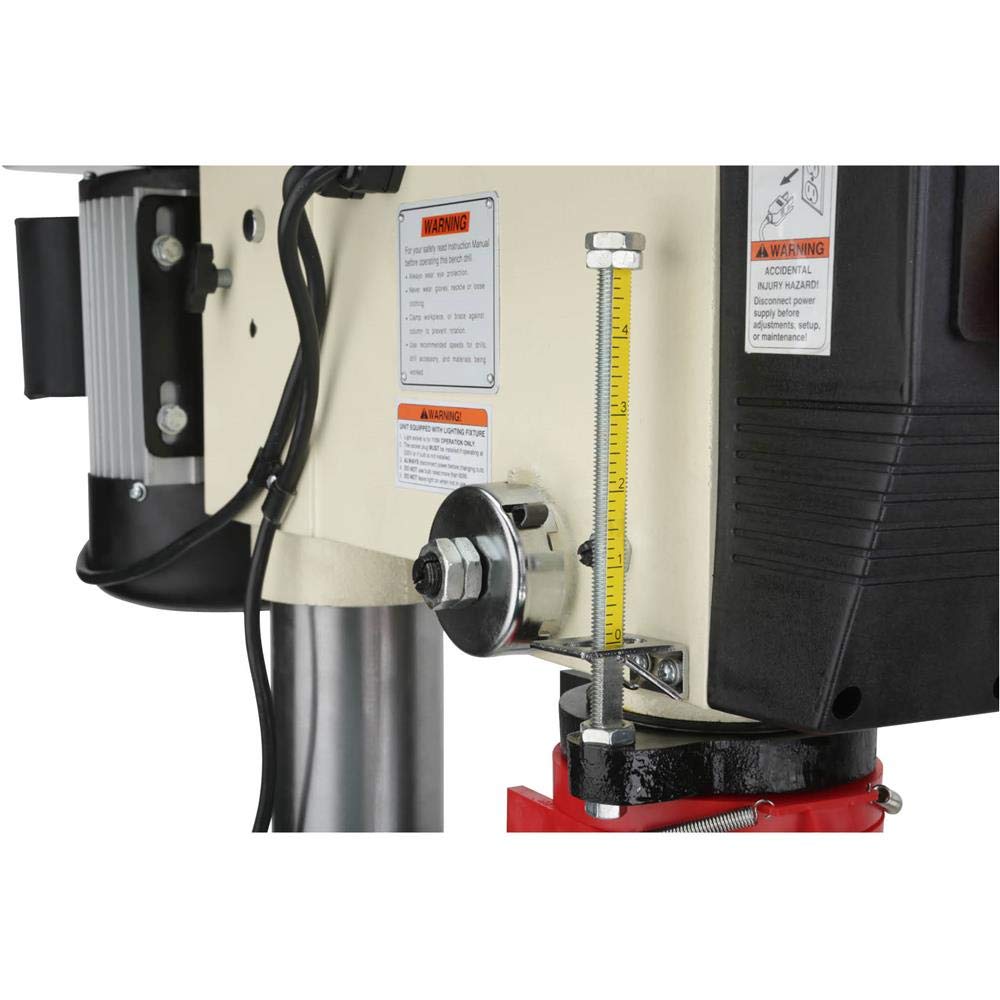 Shop Fox 20 in. 12-Speed Floor Drill Press with 5/8 in. Chuck Capacity M1039
