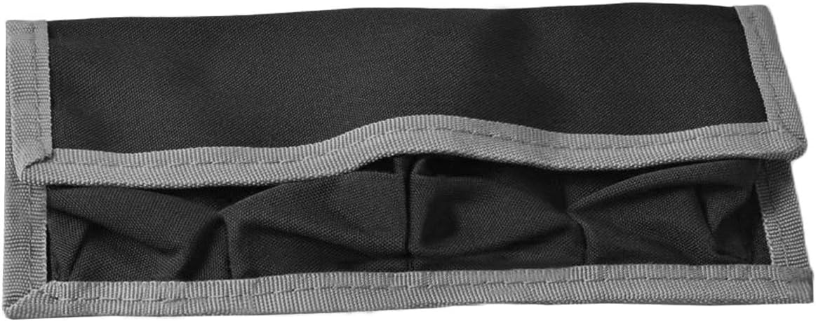 Meking (4 LP-E6 LP-E8 LP-E10 LP-E12, EN-EL14 EN-EL15, NP-FW50 NP-F550 NP-FM500H DSLR Battery Case Holder Storage Bag