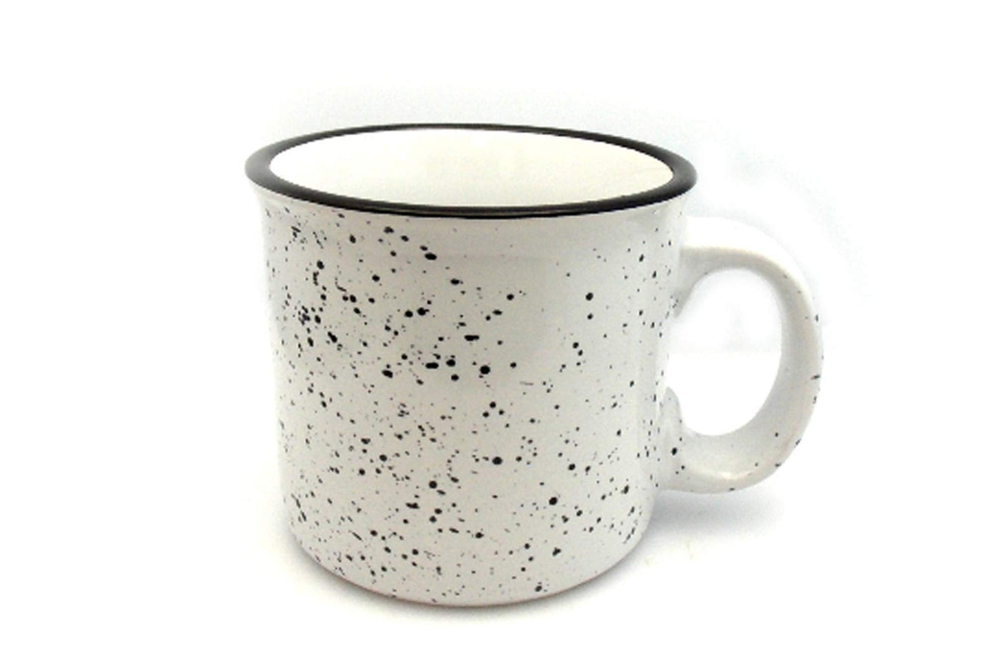 Black Lantern Coffee Mugs - Large Mugs for Tea and Coffee - Fish and Forest - Ceramic Mugs and Gifts for Fishermen and Fly Fishing - Fish Themed Coffee Cup - Microwave Safe