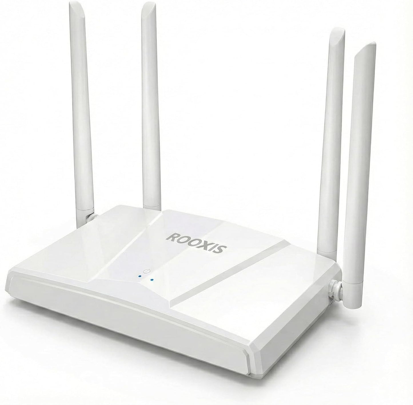 Rooxis AC1200 4 2500 WiFi Router Dual Band - Wireless Internet Router for Home | Gigabit Ethernet Ports, High-Gain