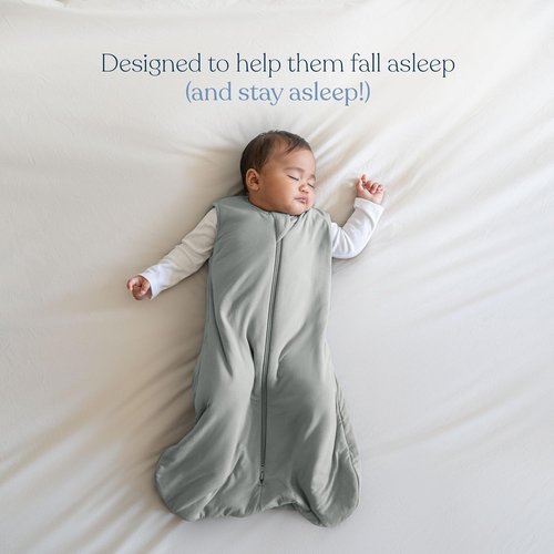 HALO SuperSoft Bamboo Wearable Blanket 1.5 TOG - Buttery Soft Baby Sleep Sack for Newborns & Infants, Hip-Healthy Design, Machine Washable, Medium, Mauve