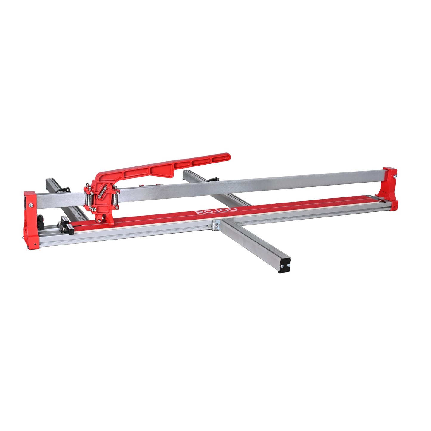 ROJOO 48" 1200mm Ceramic Porcelain Manual Floor Tile Cutter with Sliding Guide,Professional Heavy-Duty Aluminium Base, Adjustable Measurement Scale R2823 (48inch)