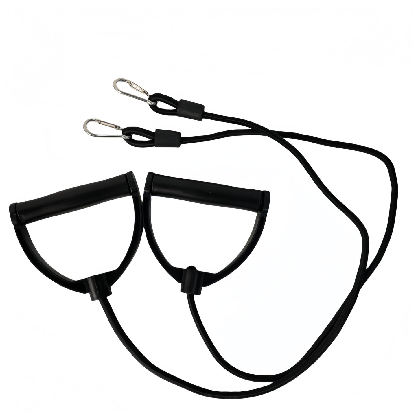 chhcjqyyf 1 Pair Resistance Bands with Handles and Clips - Pedal Exercise Bands Strength Strength Training Home Gym Yoga Pilates Durable Clips Pedal Band Stepper Therapy
