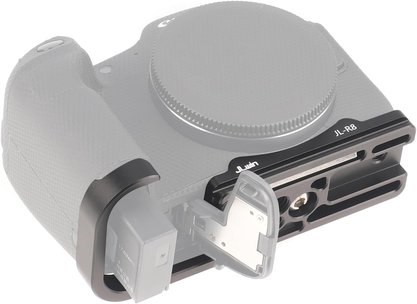 FocusFoto R8 Quick Release Baseplate QR Plate Mount for Canon EOS & RP Mirrorless Camera, Compatible with Arca-Swiss