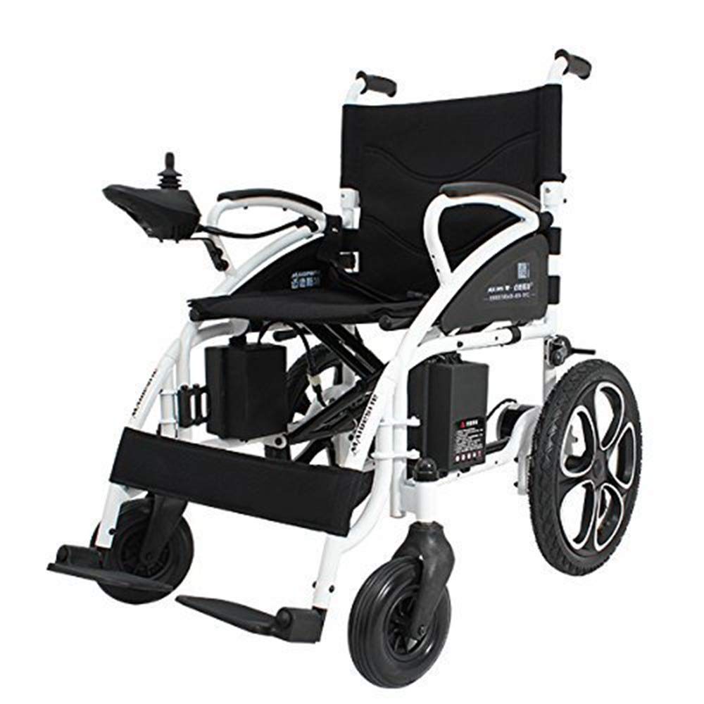 Rubicon DX01 All-Terrain Foldable Electric Wheelchair - 500W Motor, 12 mi Range, 300 lbs Capacity. Durable, Powerful. Silla de Ruedas Electrica para Adultos, Supports up to 300 lbs. (Model3)