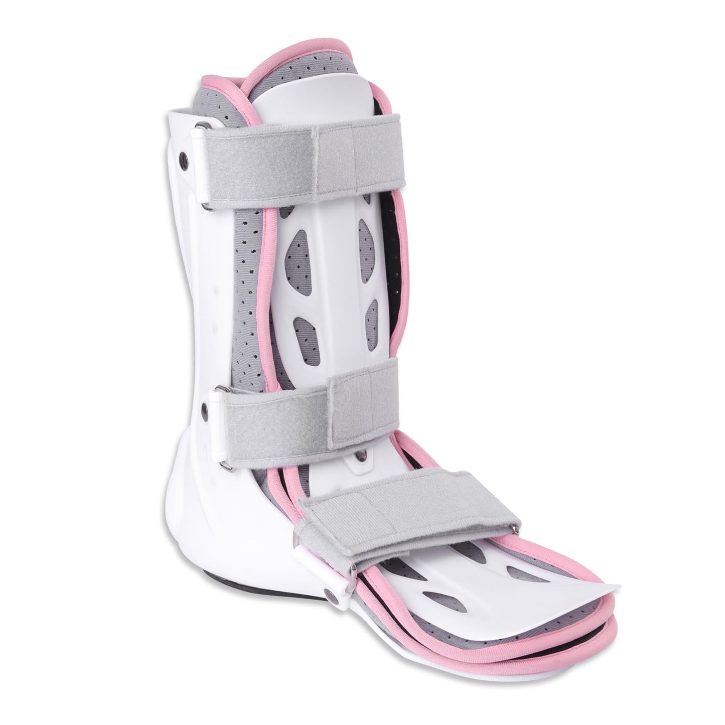 Oneweijie Medical Boots, Ankle Sprain Correction Boots, Ankle Sprain Braces, Adjustable Splints, Walking Boots,Detachable Linings(Short-Right)