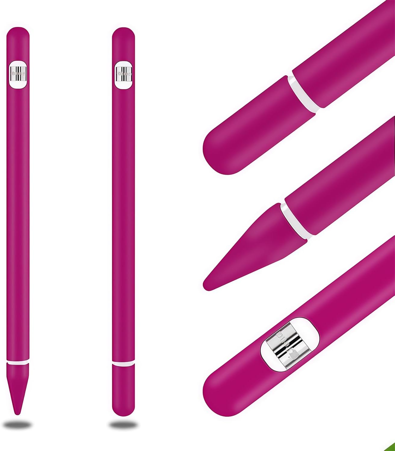 siduater 1st 2 1 Silicone Sleeve for Apple Pencil Generation, Ultra Light Pen Skin Case Accessories Soft Protective