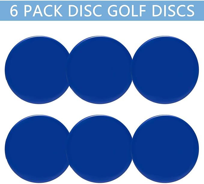Disc Golf Putter | Flying Golf Discs Set of 6 for Beginners – DIY Your Discs