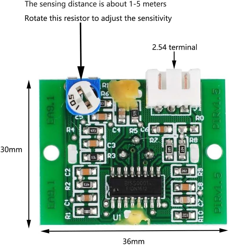 Stemedu MP3 Playback Kit Music Voice Recording Module DIY Welcomer Sound Recording Board with Speaker and PIR Infrared