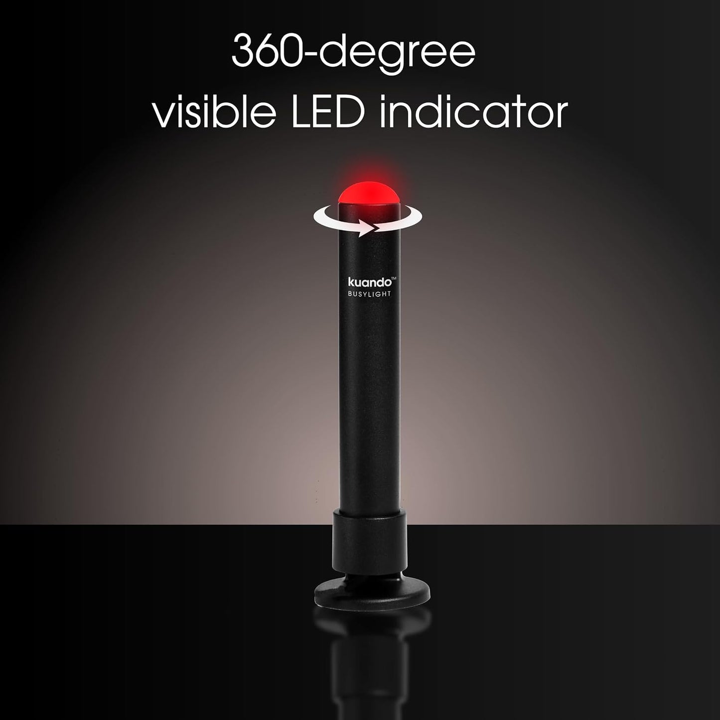 (15306) Kuando Busylight UC Alpha - Presence Light and Ringer - Do not Disturb Light - Free Busylight Software for Most