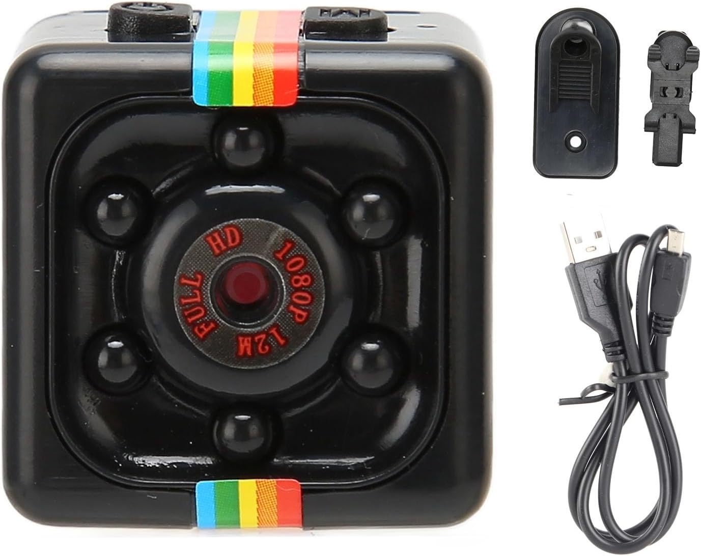 Jinlorion 1080P 140 Mini Camera HD with Night, Degree Wide Angle Lens, Small Sports DV Camcorder for Outdoor and Indoor