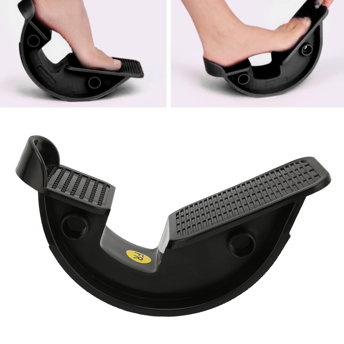 Foot Rocker Calf Stretcher, Feet Ankle & Leg Stretching for Achilles Tendinitis & Plantar Fasciitis Pain Relief, Shin Splint, Tight Calves, Arch & Heel Pain Relief - Ankle Wedge